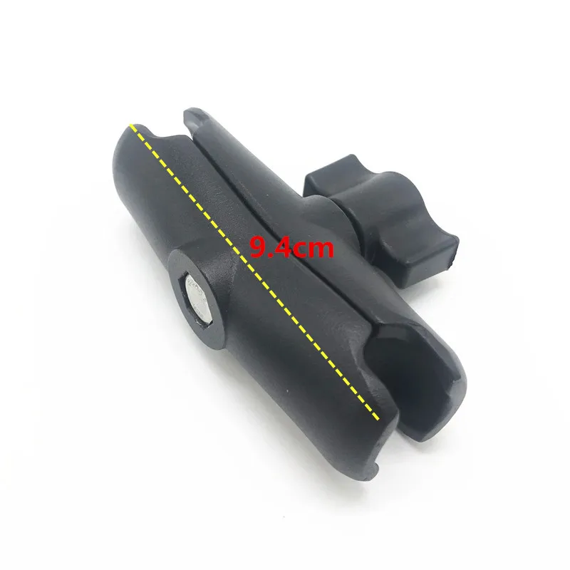montar titular ajustável motocicleta guiador duplo soquete braço para gopro ram montagem