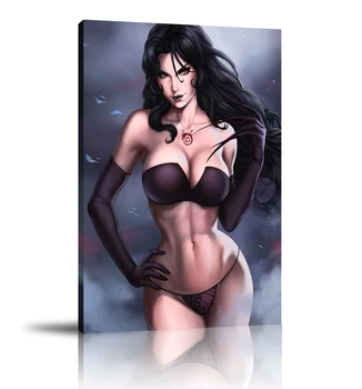 

HD Print Anime Game Posters Oil Painting Home Decor Wall Art on Canvas Lust Pantsu Marina Splatoon Mary Jane Watson Megaera Hade