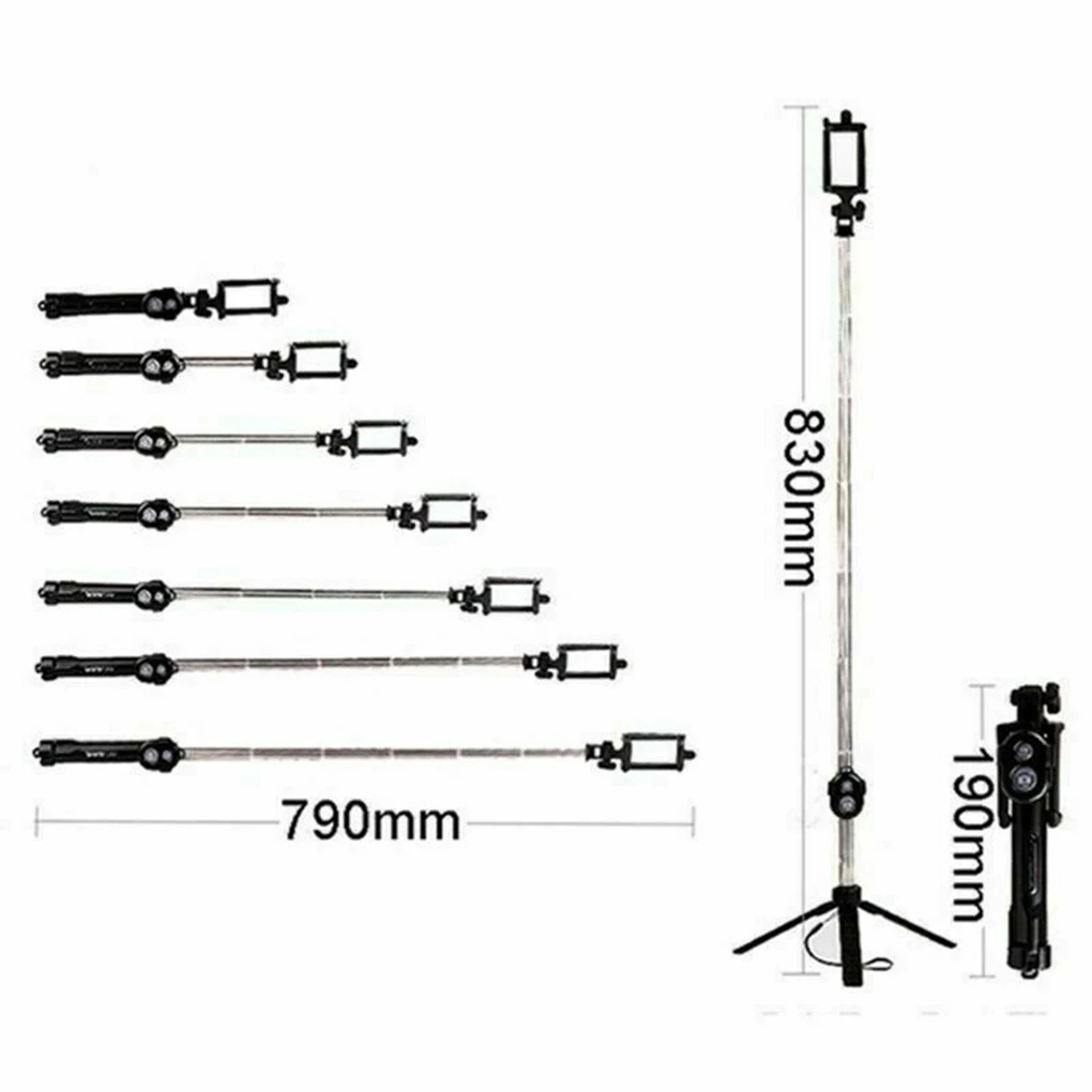 3 в 1 беспроводной Bluetooth селфи палка+ мини селфи штатив с пультом дистанционного управления для мобильного телефона