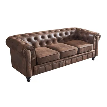 

Sofa CHESTER, 3 seaters, similpiel vintage