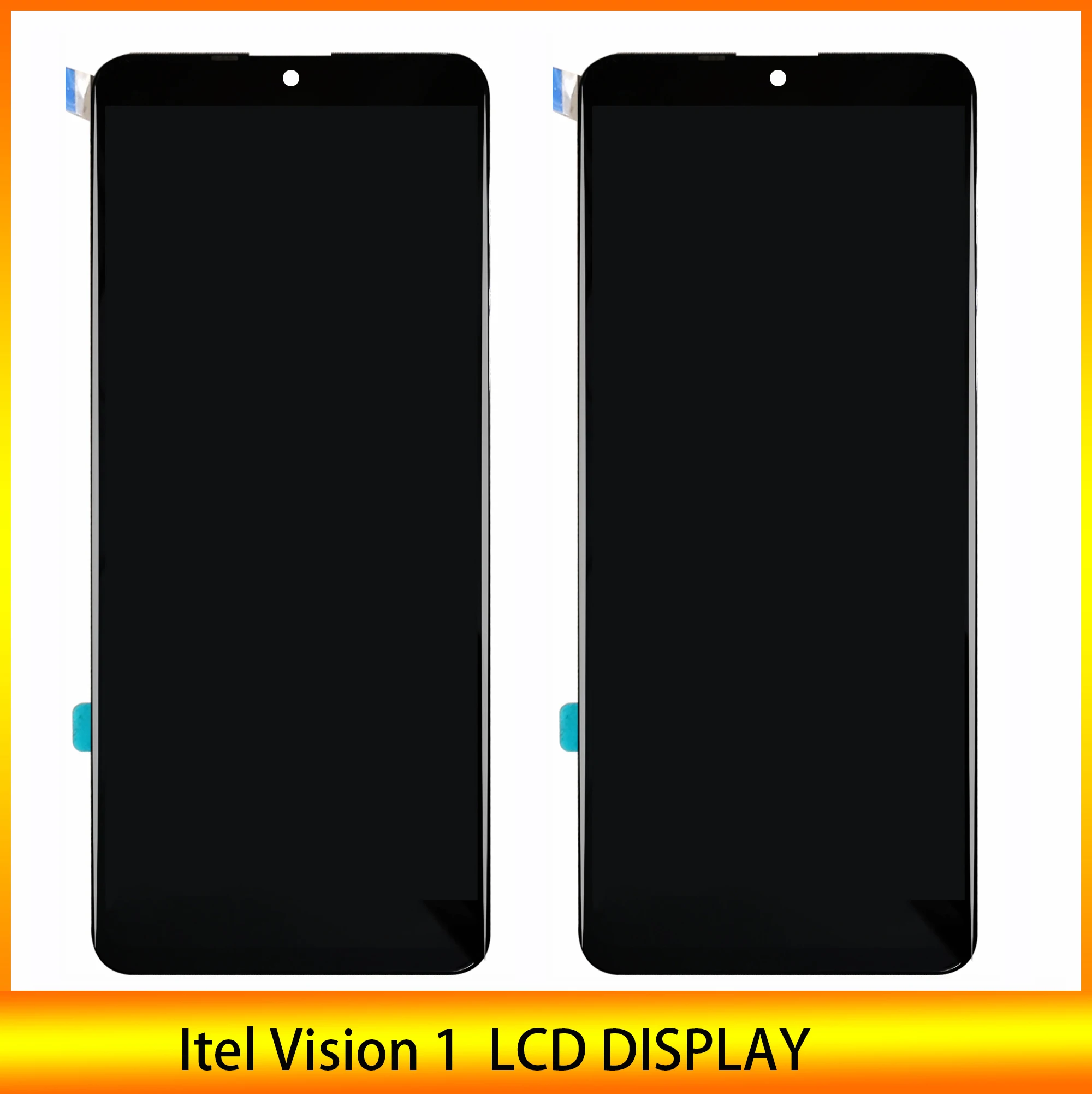 ЖК-дисплей 6 1 дюйма для Itel Vision L6005 ЖК-экран с сенсорным датчиком дигитайзером