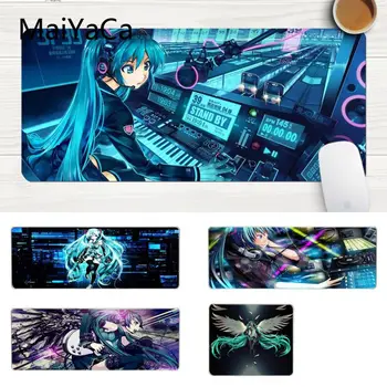 

MaiYaCa Boy Gift Pad The Hatsune Miku Customized laptop Gaming mouse pad Laptop Gaming Lockedge Mice Mousepad