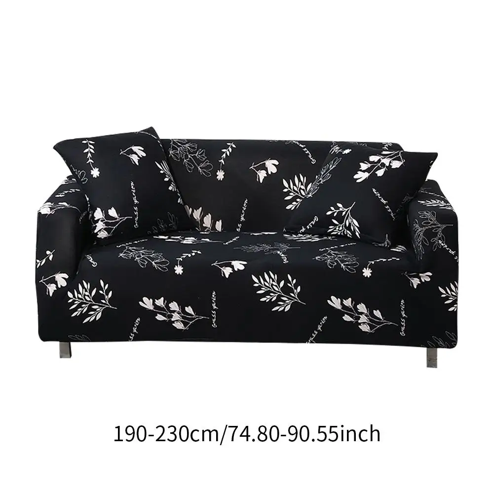 Универсальный Эластичный чехол для дивана все включено Противоскользящий чехол для дивана с 2 наволочками для мебели для гостиной