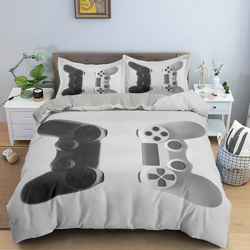 

Gamepad Bedding Set Luxury Duvet Cover With Pillowcase Quilt Cover Queen King Bed Linens Home Textile Comfortable Fabric