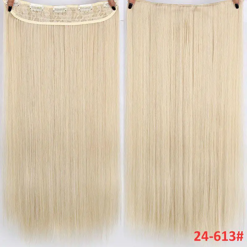 MERISI волосы, 5 клипс, синтетические волосы, длинные прямые волосы на клипсах для наращивания, накладные волосы, черные волосы для женщин