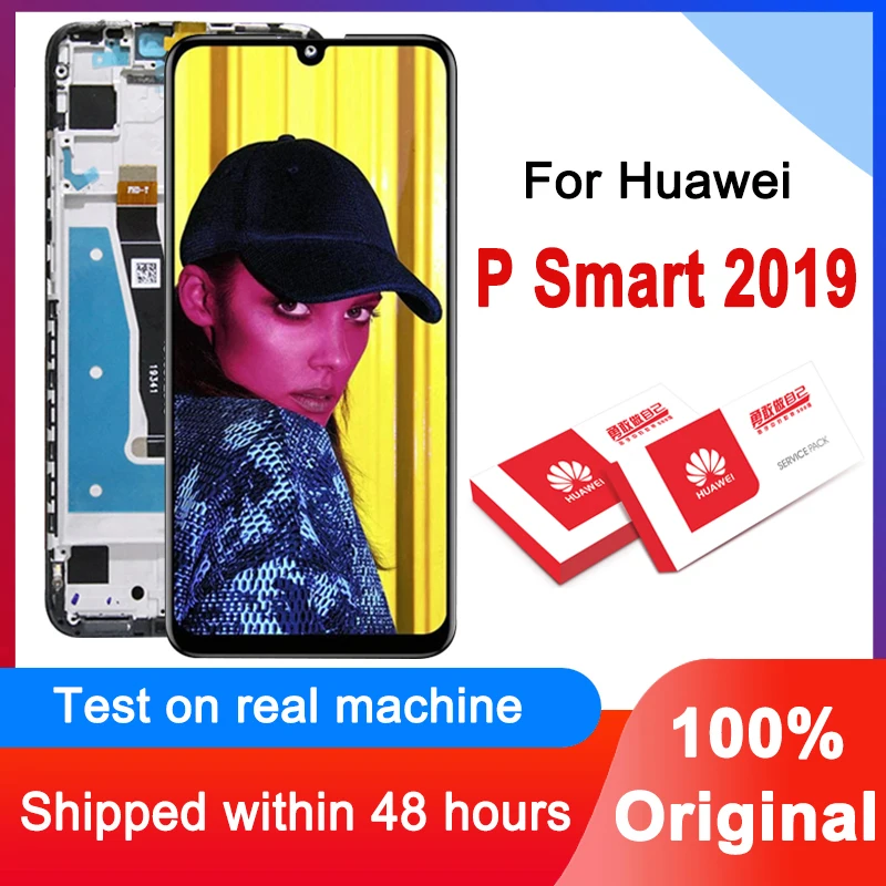 Original Tested 6.21'' 10-Touch Display Replacement For Huawei P Smart 2019 LCD Touch Screen Digitizer Assembly POT-LX1 L21 LX3 |