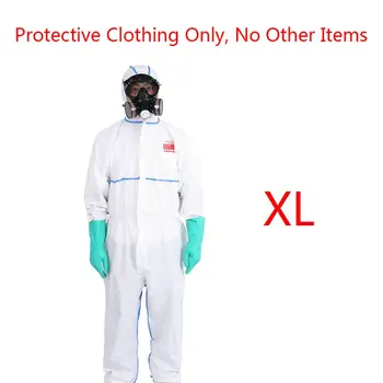 

Protective Suit Coveralls With Cap Full Body Protection, Labor Insurance Safety