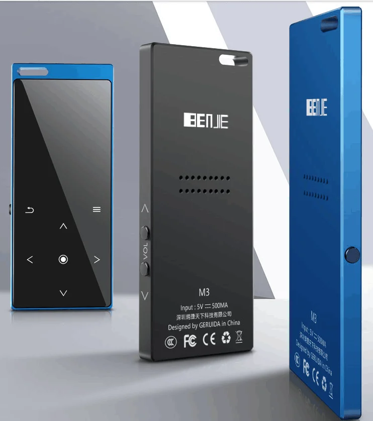 Mp3 плеер BENJIE M3 с поддержкой Bluetooth и сенсорными кнопками|hifi mp3|mp3 music playermp3 player |