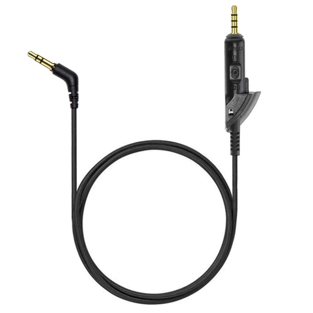OFC Replacement Stereo Audio Aux 3.5mm Cable Extension Wire Cord For Bose QC15 QC2 QuietComfort 15 2 Headphones