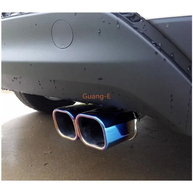 For Hyundai Tucson 2015 2016 2017 2018 Car Frame Muffler Exterior End Pipe Dedicate Stainless Steel Exhaust Tip Tail Outlet 1pcs 1