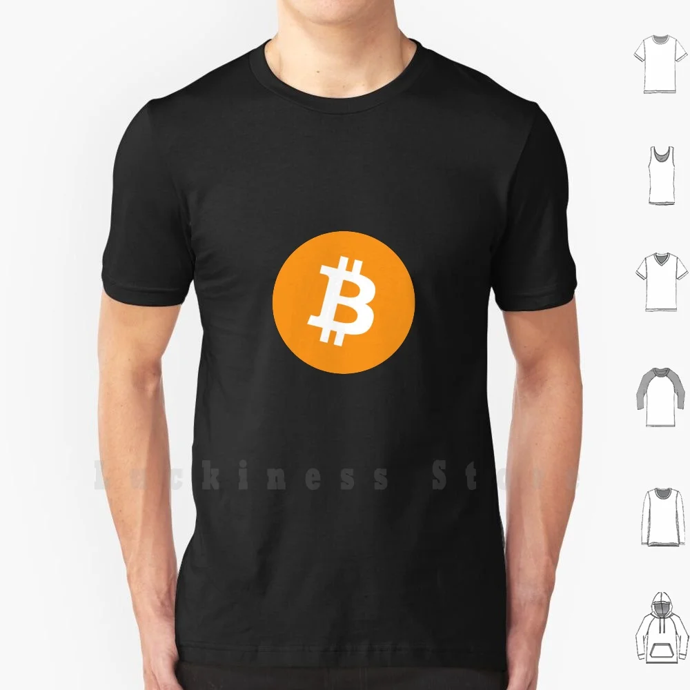 Футболка для биткоинов 6xl хлопковая крутая футболка криптовалюты литкоин