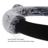 AUTOYOUTH Winter Steering Wheel Cover Plush Fur Cute Warm Long Wool Plush Car Steering Wheel Covers Universal 37-38 cm/15inch ► Photo 3/6