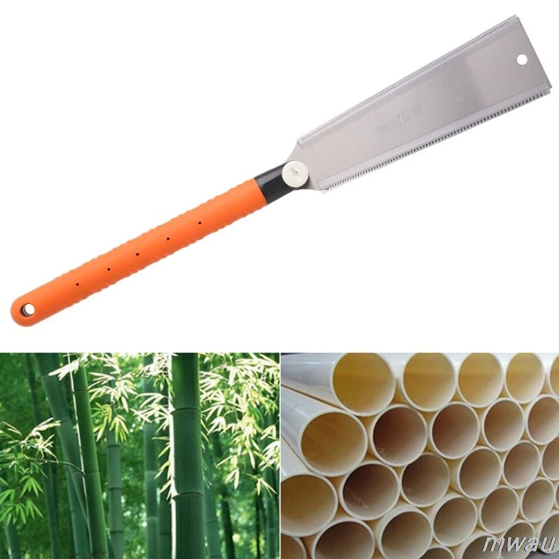 Hand Saw SK5 Japanese Saw 3-edge Teeth 65 HRC Wood Cutter For Tenon Wood Bamboo Plastic Cutting Woodworking Tools 1PC
