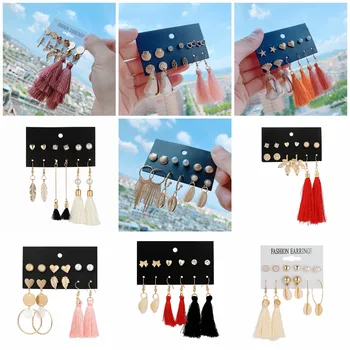 

30 Pairs/lot fashion women earrings lot top quality jewelry earrings wholesale 201103-92