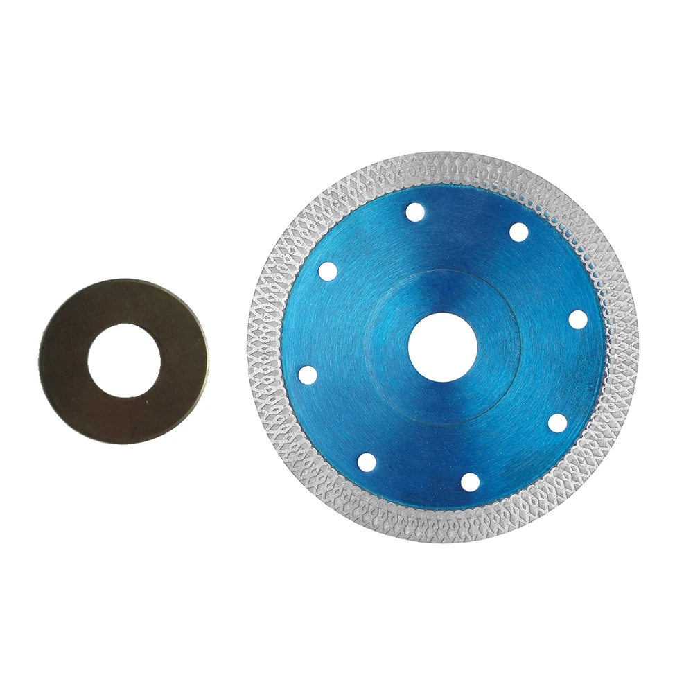 Blue/Black 110mm 115mm 125mm Diamond Cutting Grinding Disc Cut Grind Sharpen Granite Marble Blades with Flange/Without flange