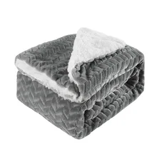 Супер теплое толстое Двухслойное фланелевое одеяло для дома и офиса плед из кашемира для дивана кровать Путешествия портативное холодостойкое одеяло