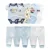 6/9PCS Baby Girl Clothes Newborn Unisex Solid Bodysuits+Pants Cotton Baby Boy Clothes Short Sleeve Girls Baby Clothing Cartoon 11