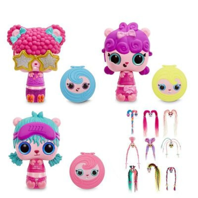 

1 PCS Surprise blind box toy braided hair doll hairdressing magic comb doll fashion hairstyle doll interesting little toys