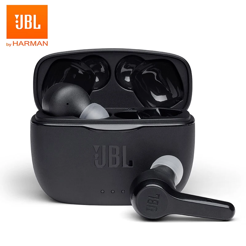 JBL TUNE 215TWS True Wireless Bluetooth 5 0 Earphones T215TWS Stereo Calls Earbuds Bass Sound Headset with Mic Charging Case