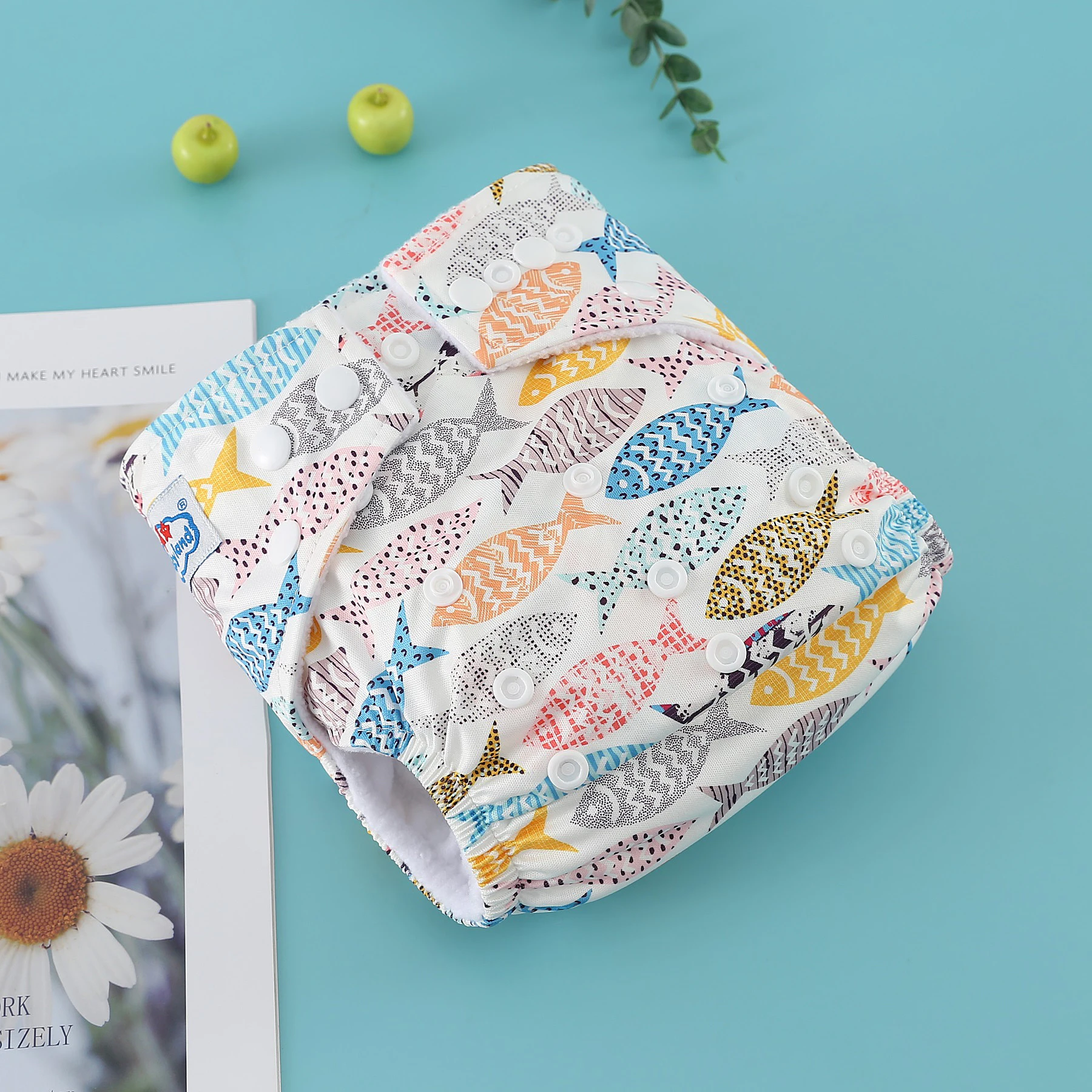 Babyland Nieuwe Prints Verstelbare Doek Luiers Baby Nappy Covers