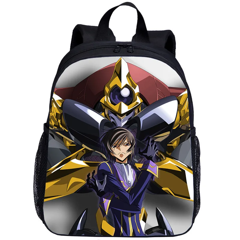 Детские школьные ранцы Code Geass для детского сада 3-8 лет школьный рюкзак детей в
