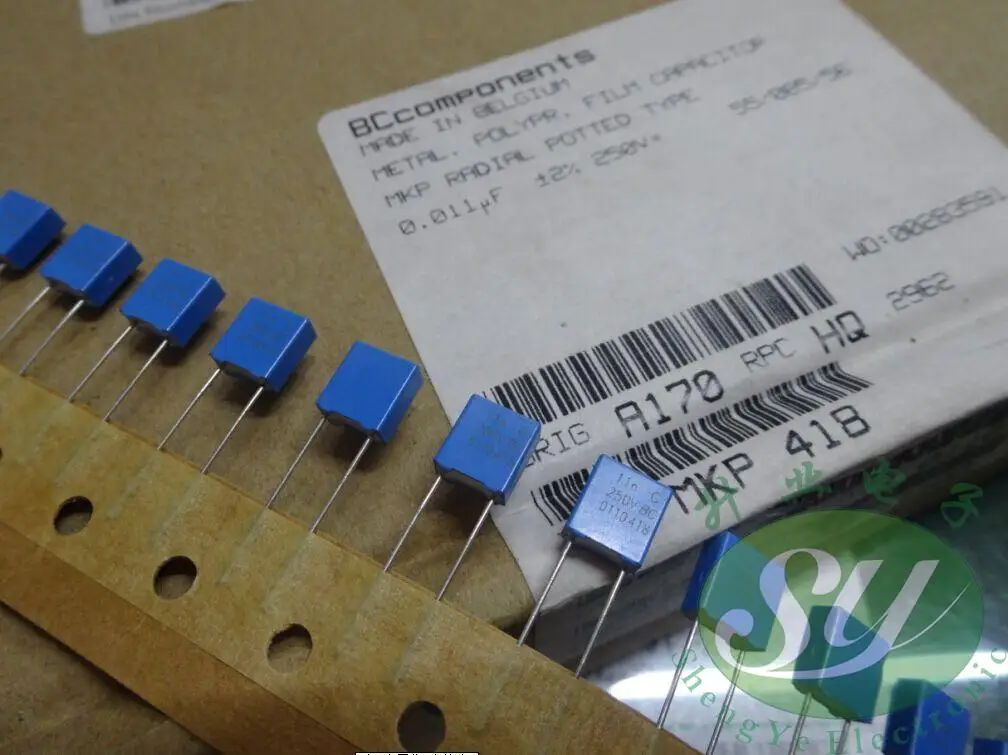 50 шт VISHAY BC MKP418 0,011 мкФ/250 V для 10NF 0,01 мкФ 103 пленочный конденсатор