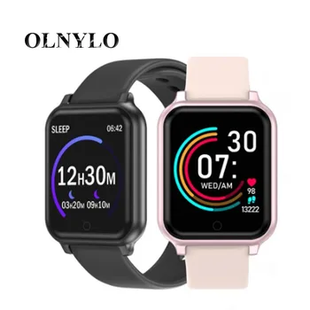 

New B58 Smart Watch Men Women Heart Rate Blood Pressure Monitoring Clock Waterproof Smartwatch Fitness Tracker for IOS Android
