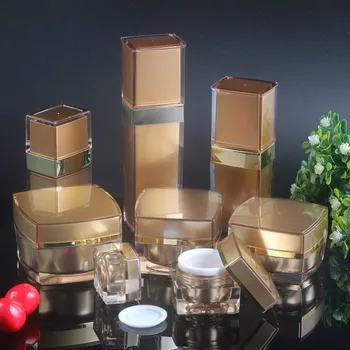 

20ml Square Airless Bottle Acrylic Lotion Packaging Bottle Liquid Foundation Eye Essence Packaging Bottle Cosmetic Container