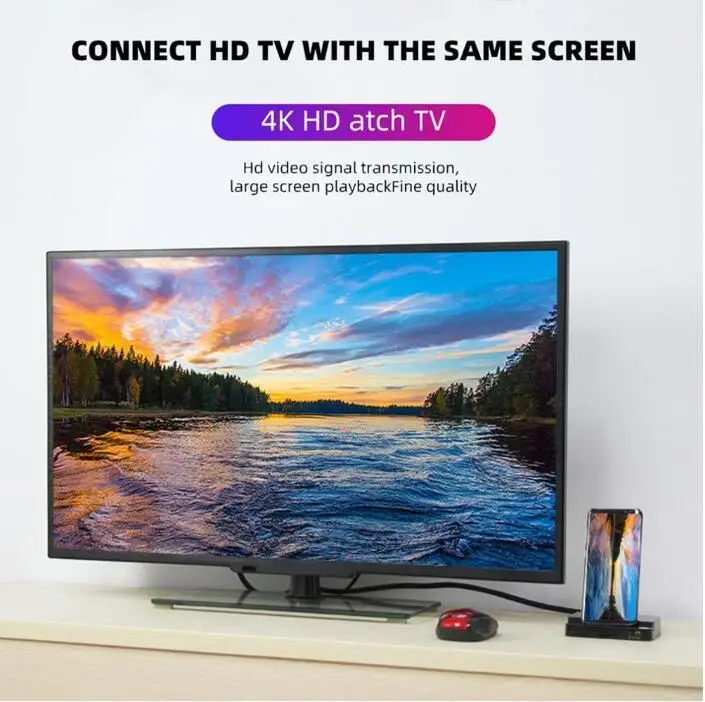 Многопортовый концентратор док-станция адаптер USB C концентратор тип C к HDMI 4K USB 3,0 SD/TF кард-ридер конвертер для Macbook samsung S8 S9