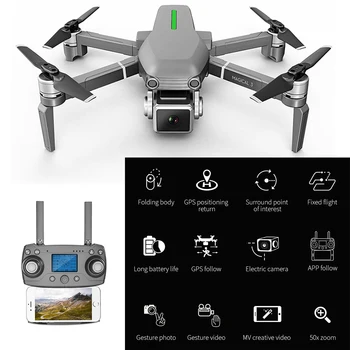 

L109 Drone GPS HD 4k Camera 1080P 5G WIFI brushless motor control distance 1000m flight 25 minutes ESC drone camera