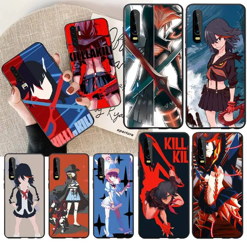 Nbdruicai Japan Anime Kill La Kill Jojo Newly Arrived Black Cell Phone Case For Huawei P30 P20 P10 P9 P8 Mate 20 10 Pro Lite Half Wrapped Cases Aliexpress
