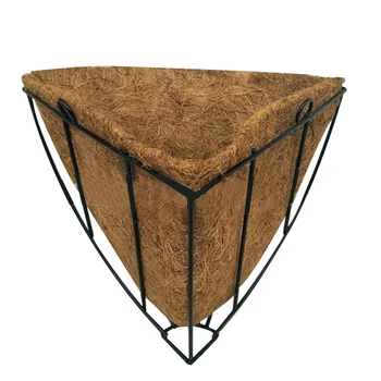 

Hanging Basket A Quarter of the Iron Art Coconut Palm Hanging Basket Cradle