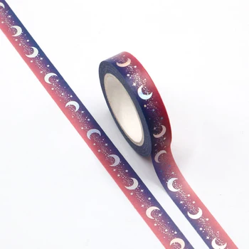 

1PC 10MM*10M Foil Pink Lucky Four-leaf clover Designs Washi Tape Wide Sticky Adhesive Tape Scrapbooking Album DIY DecorativeTape