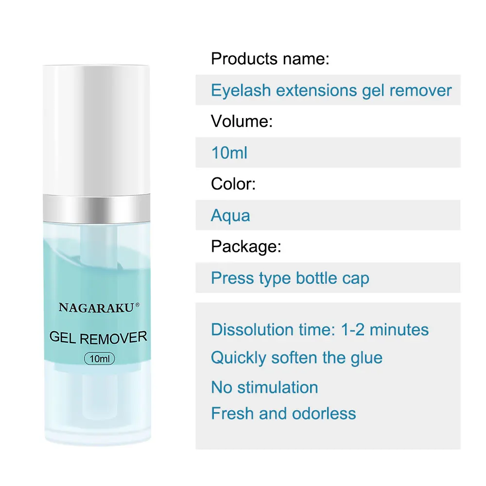Eyelash Glue Remover Cream Eyelash Glue Remover Professional False Eyelash Glue Remover Primer Jelly Cream Gel remover adhesive bonded glue eyelashes make up tools