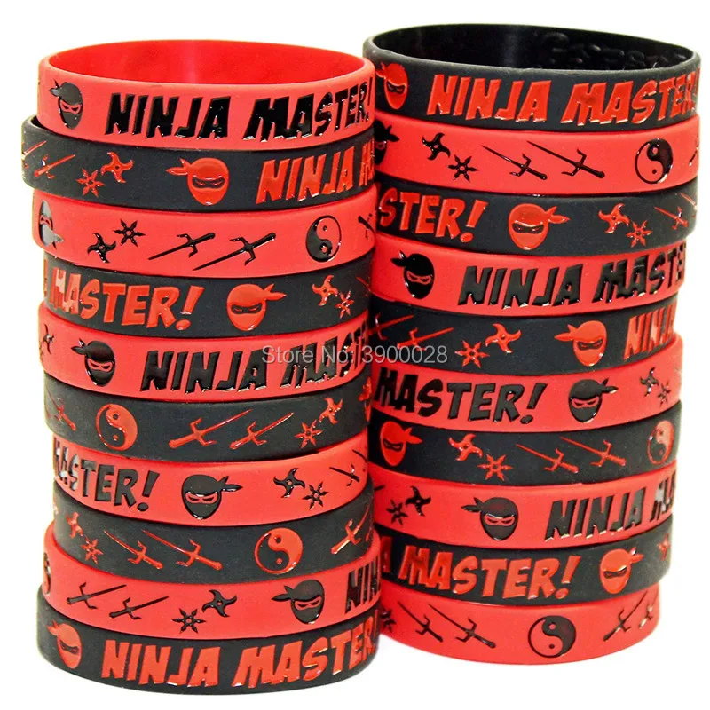 300 шт Nigja Master силиконовый браслет персонализированные резиновые браслеты спортивные подарки по DHL А