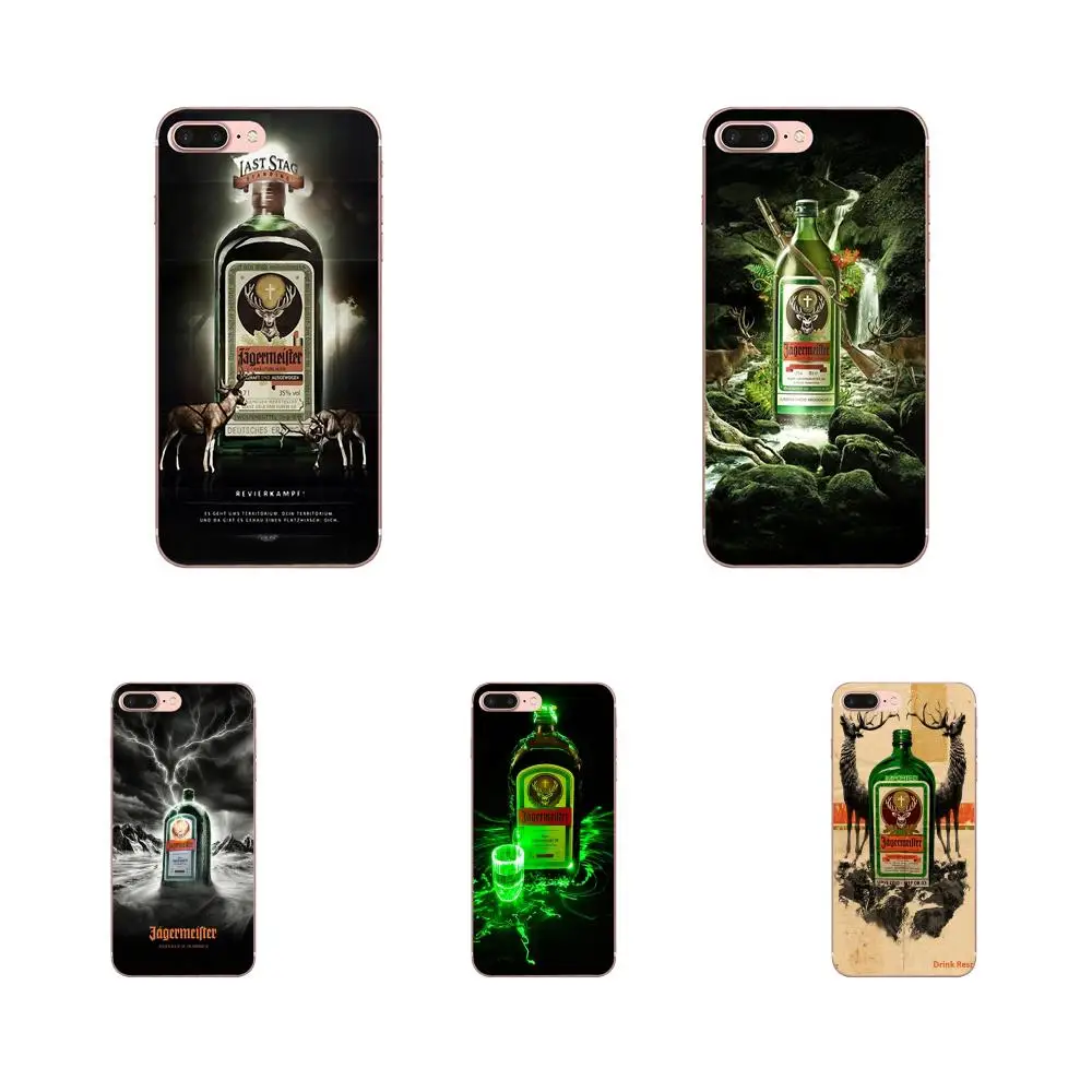 

Soft TPU Screen Protector For Xiaomi Redmi Note 2 3 3S 4 4A 4X 5 5A 6 6A Pro Plus Jagermeister Retro Bottle