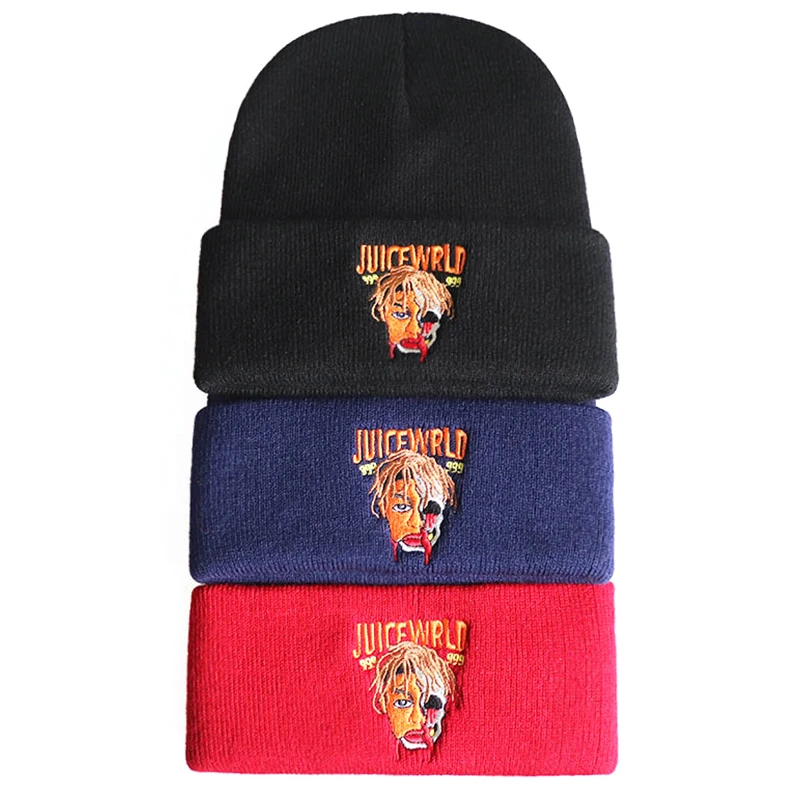 Juice Wrld Embroidery Hat Beanies Hat 3
