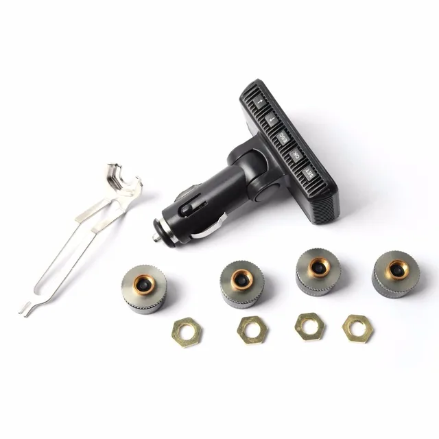 $US $37.89 External Tyre Pressure Monitoring System JET-1000M Cigarette Lighter Real Time TPMS Car Detector Ve