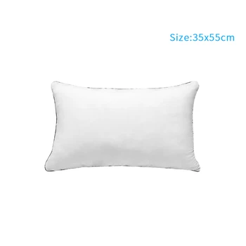 

Car Bed Health Care Pillow Insert Inner Filling Soft Sofa Reusable Zipper Closure Cushion Core Throw Head Neck Home Textile