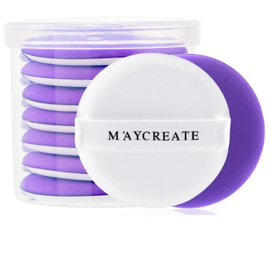 MayCreate 7 шт./лот кушон для макияжа слоеный консилер косметический спонж слоеный женский основа для лица Круглый спонж мягкий порошок слоеный - Цвет: lilac