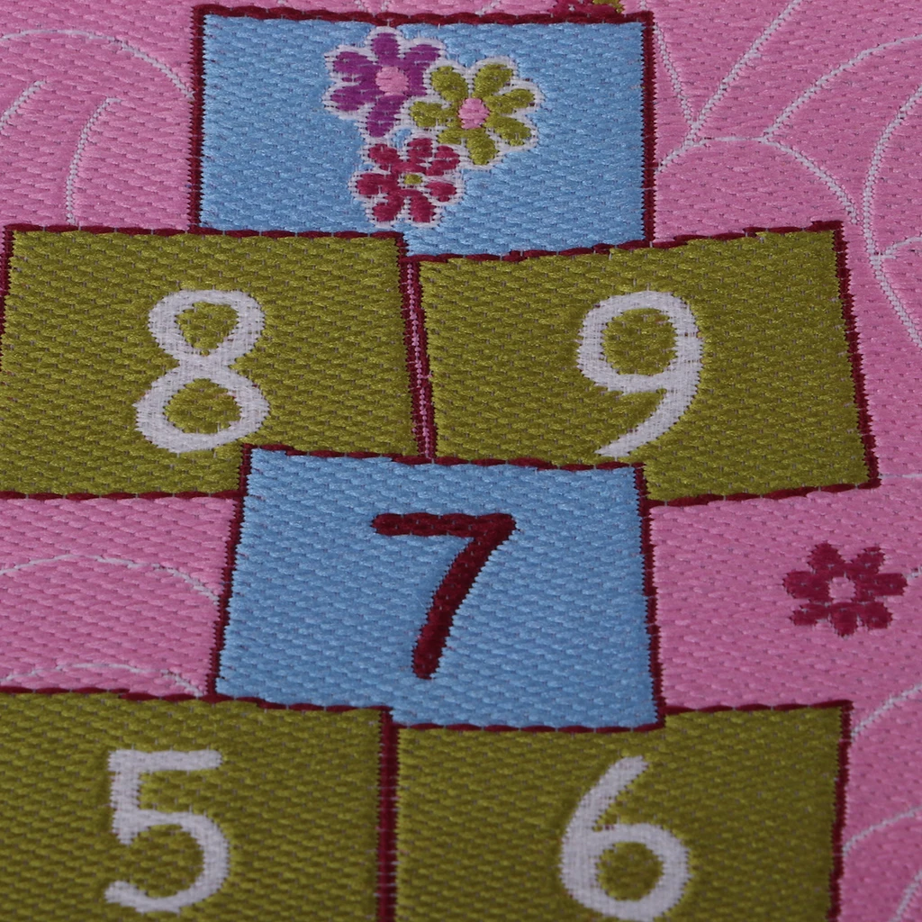 1/12 Hopscotch Carpet Area Rug for Dollhouse Sitting Room Bedroom Baby Room Decoration
