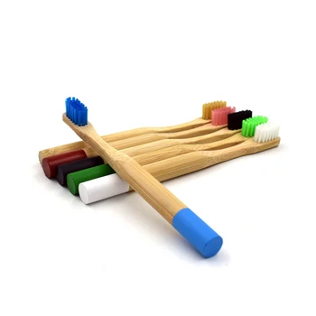 

Hot Children Bamboo Toothbrush Natural Charcoal Whitening brush Low Carbon Wood Handle Tooth Brush Eco-Friendly Reusable