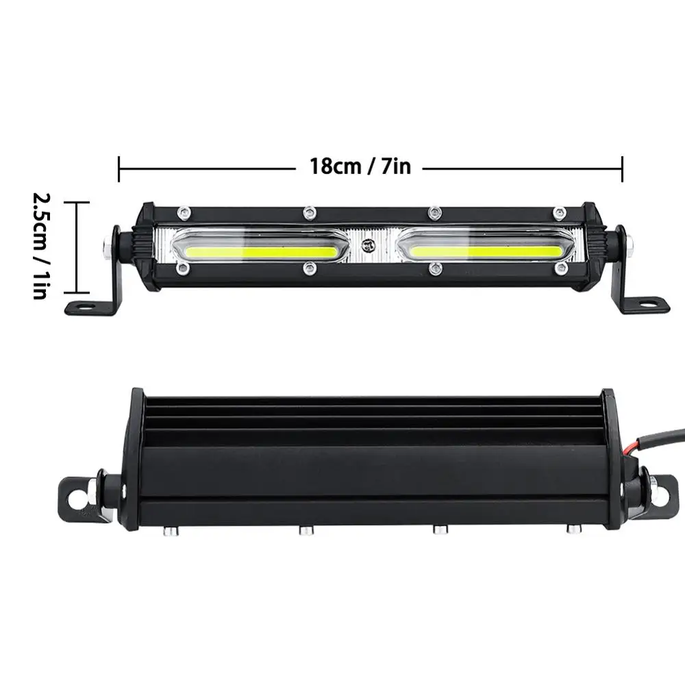 2Pcs Driving Fog Offroad LED Work Car Light 48W 12V-24V Universal SUV Truck Car 18Led Beams Work Light Bar Spotlight Flood Lamp 2Pcs Driving Fog Offroad LED Work Car Light 48W 12V-24V Universal SUV Truck Car 18Led Beams Work Light Bar Spotlight Flood Lamp