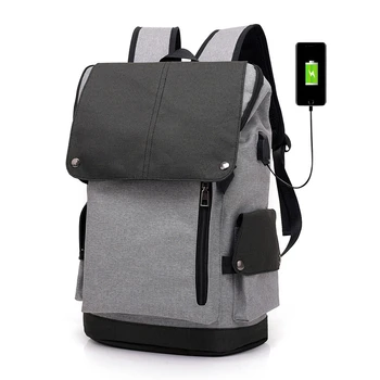

New Travel Backpack Men Large Capacity Laptop Backpack Anti-theft Student School Bags For Teenage USB Charging Mochila Masculina