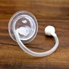 2Set Baby Bottle Straw Cup Straw Accessories Replacement Wide Mouth Caliber Silicone Feeding Accessories 5
