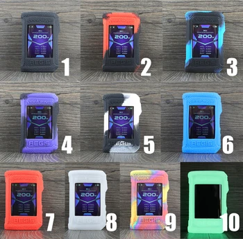 

2pcs Texture Cover for Geekvape Aegis X 200W silicone case geekvape aegisx Box Mod Sleeve Skin wrap