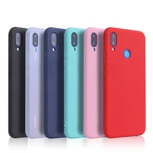 Яркий Силиконовый мягкий чехол для Xiaomi Redmi Note 5 6 7 8T Pro Чехол Redmi 5A 6A 7A 8A Redmi S2 GO K20 матовый однотонный разноцветный чехол