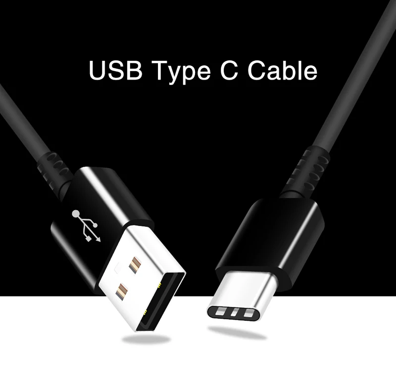 10 шт./лот 1 м Тип C для быстрой зарядки с usb-портом, Зарядное устройство кабель синхронизации данных и зарядки для samsung S10 S9 S8 плюс S10E S10 5 г Примечание 10 Pro 9 8