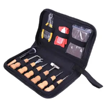 

Guitar Repair Debug Kit Guitar Tool Set 11 Piece Set +multi-function Wrench Guitar String Pliers