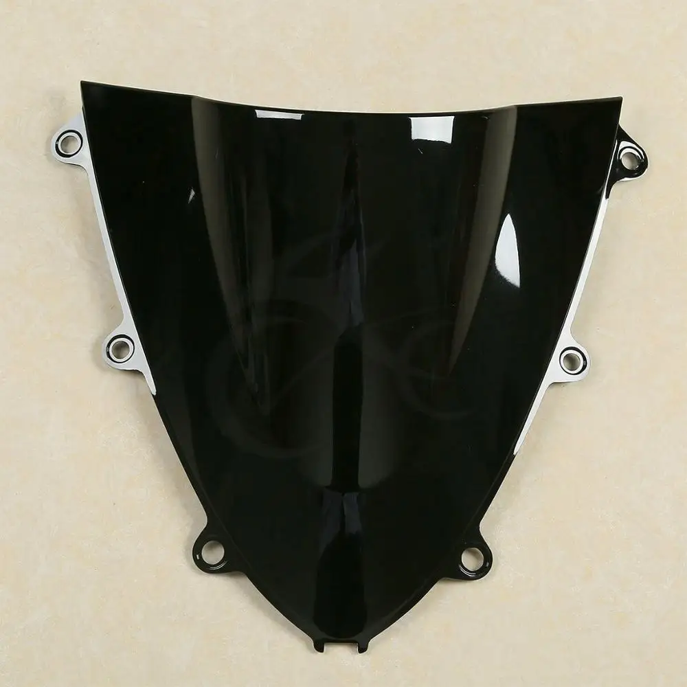 Мотоцикл ветровое стекло экрана протектор для Honda CBR1000RR CBR 1000RR 2008-2011 2009 2010 - Цвет: Black